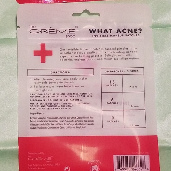 NWT TheCrèmeShop What Acne? Invisible Makeup Dots - Picture 4 of 10
